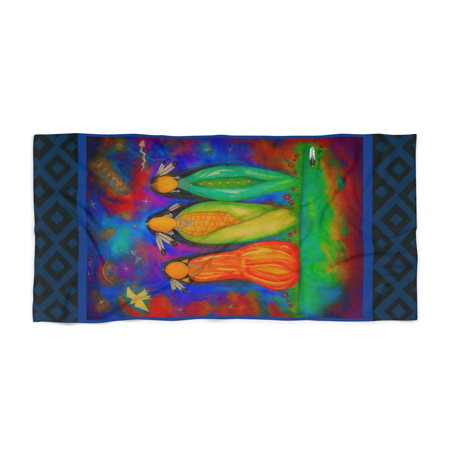 Beach Towel - "The Three Sisters"Design by Marla Skye