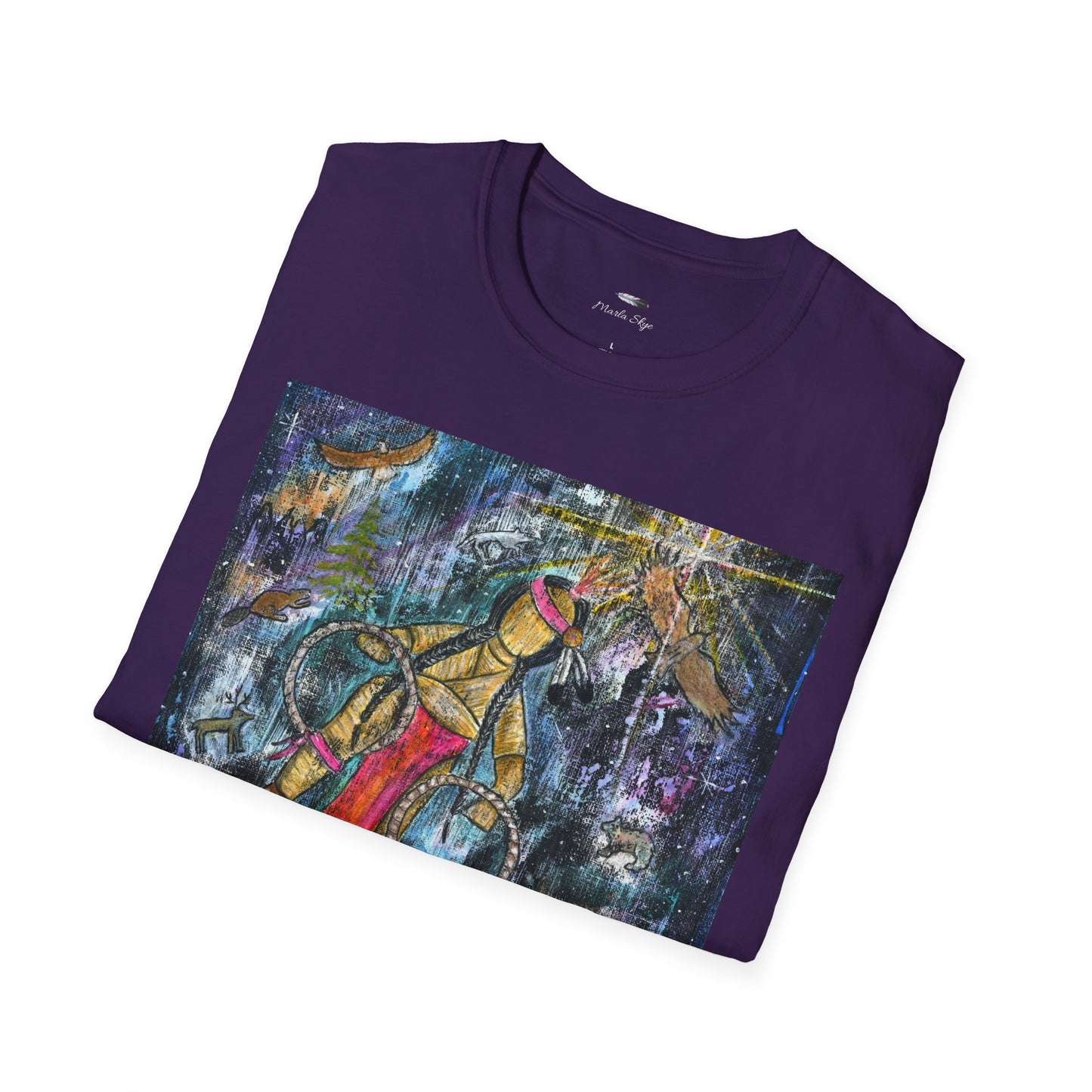 Artistic Unisex T-Shirt: Wearable Art by Marla Skye