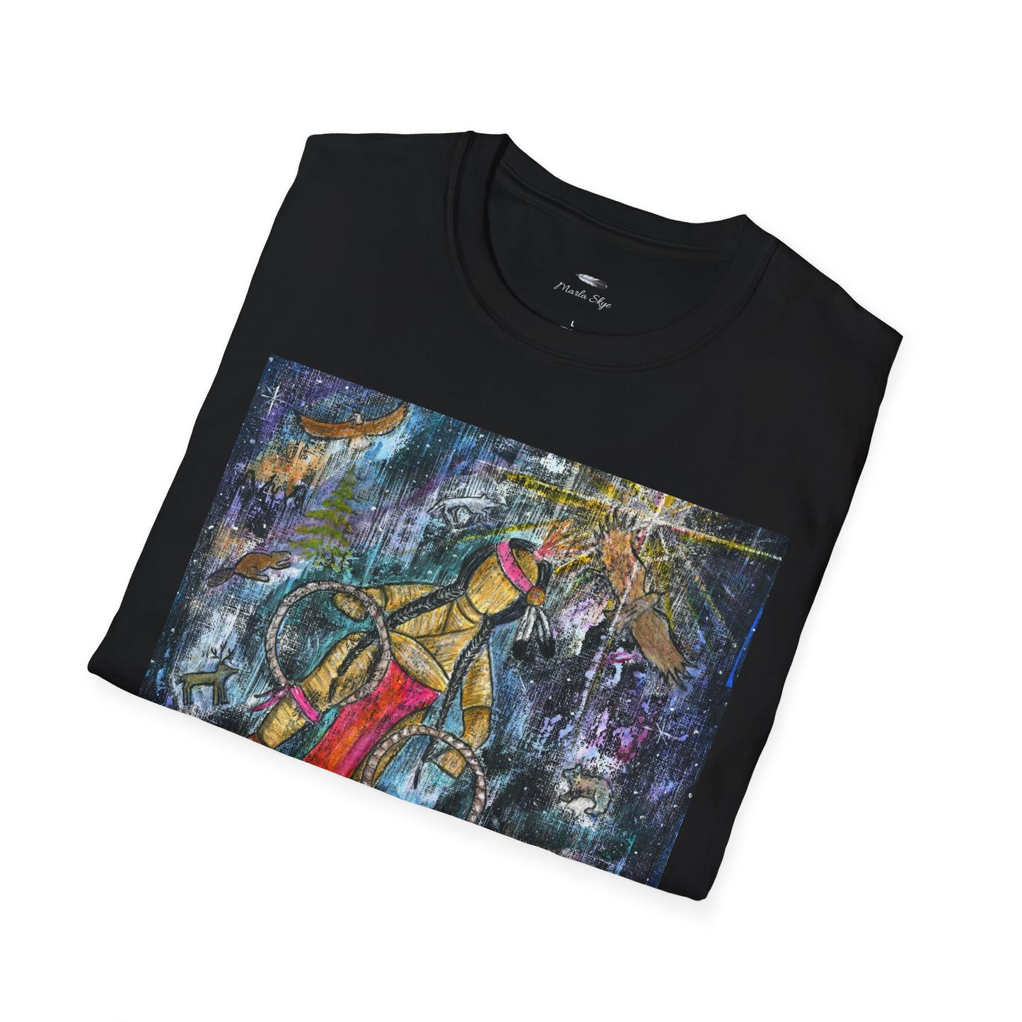 Artistic Unisex T-Shirt: Wearable Art by Marla Skye