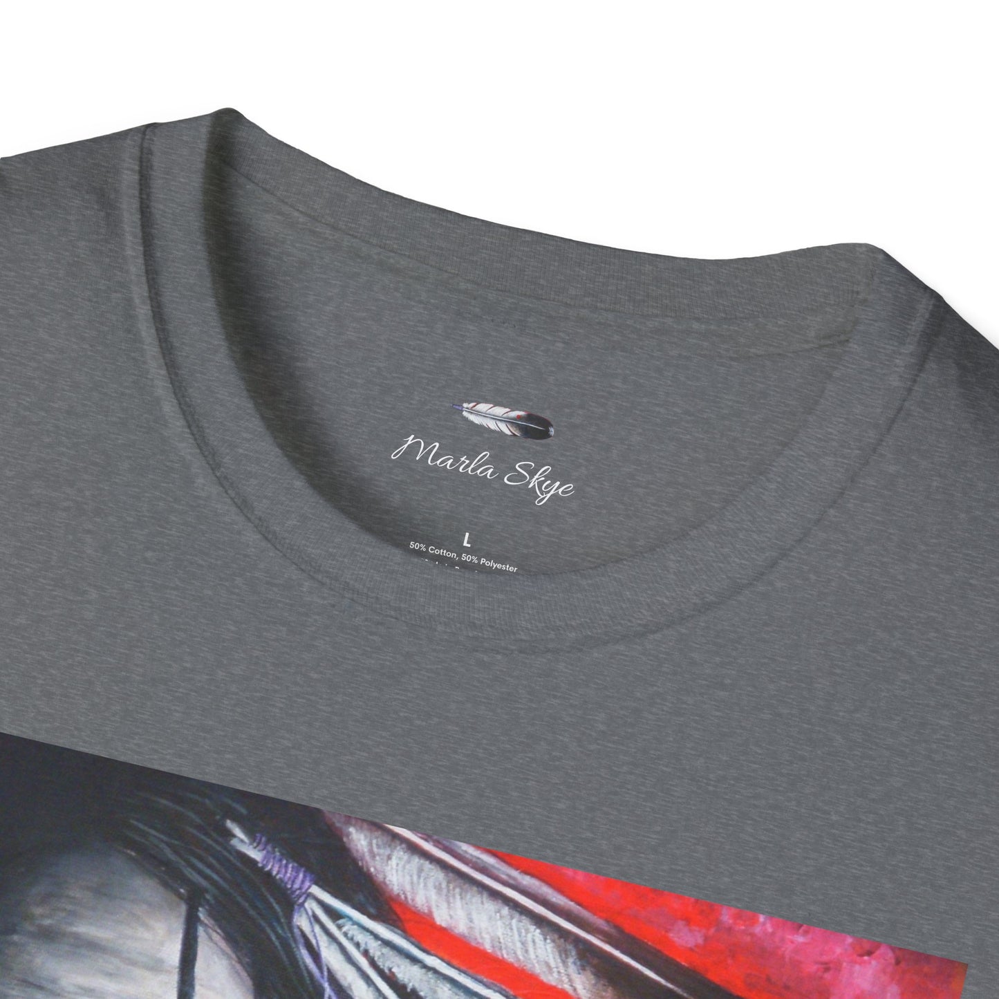 "Spirit Warrior" Unisex T-Shirt - Artwork by Marla Skye