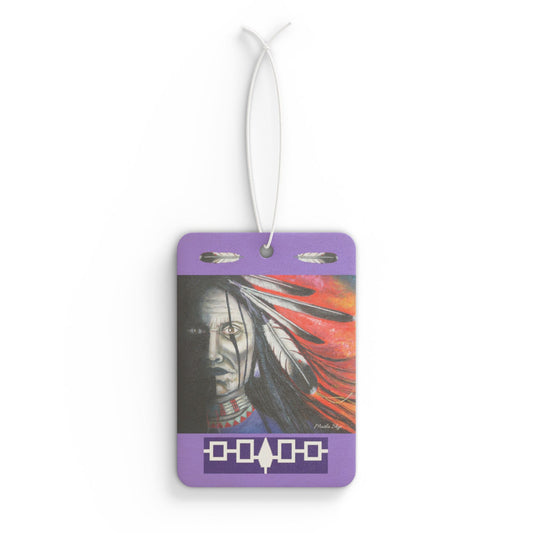 Scented Car Air Freshener - Spirit Warrior - Inspirational Design