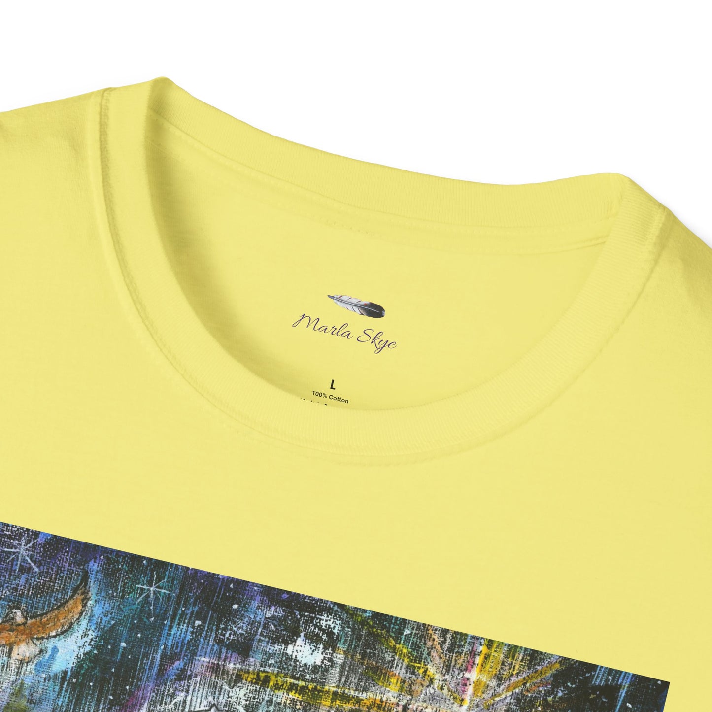 Artistic Unisex T-Shirt: Wearable Art by Marla Skye