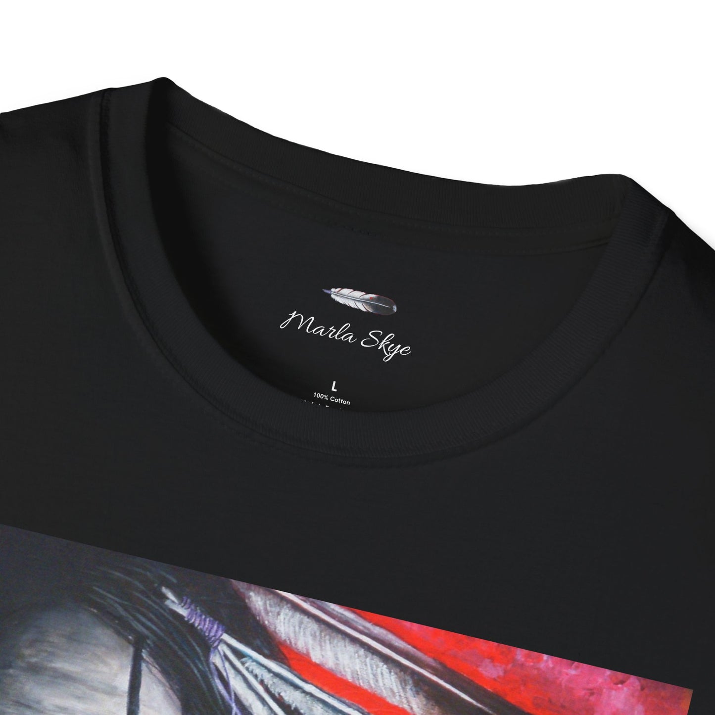 "Spirit Warrior" Unisex T-Shirt - Artwork by Marla Skye