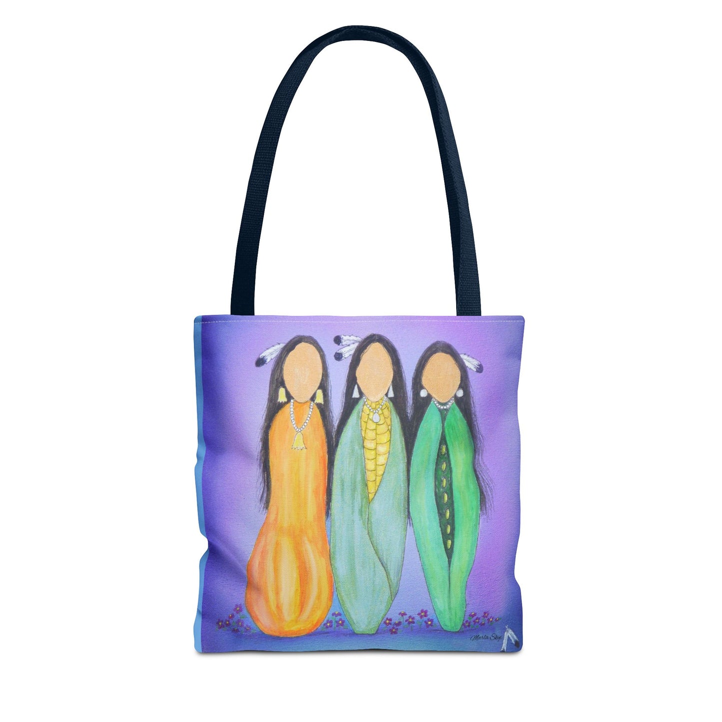 Three Sisters Tote Bag - Artwork by Marla Skye