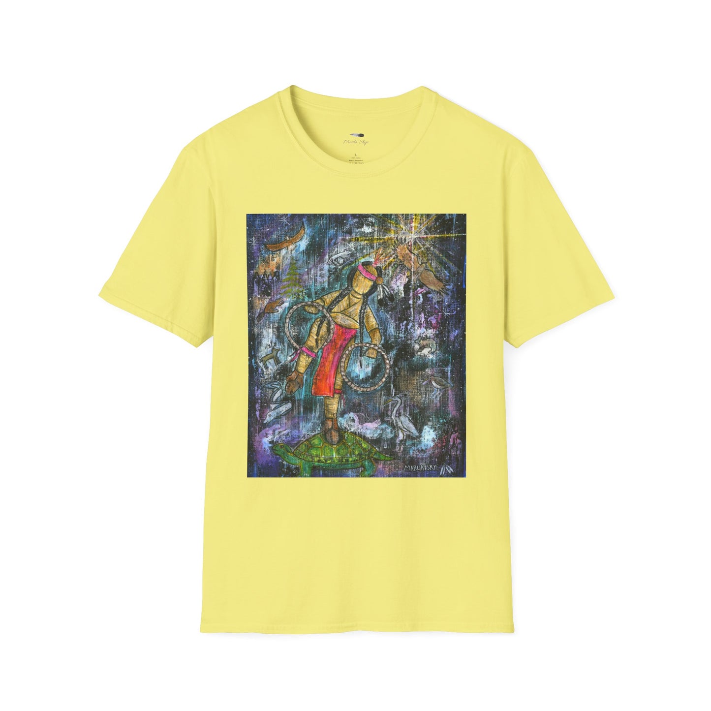 Artistic Unisex T-Shirt: Wearable Art by Marla Skye