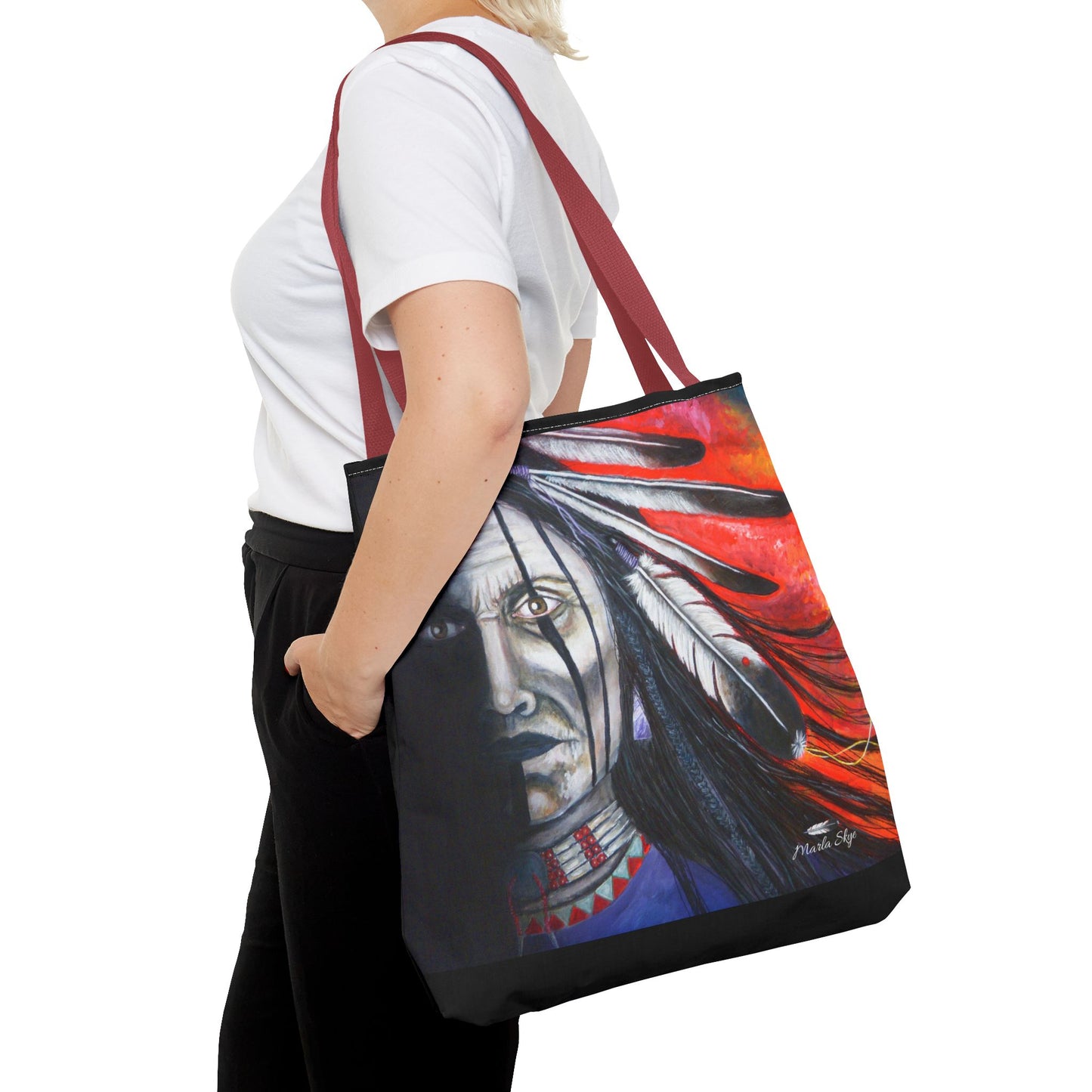 Tote Bag - "Spirit Warrior" Marla Skye Art Print