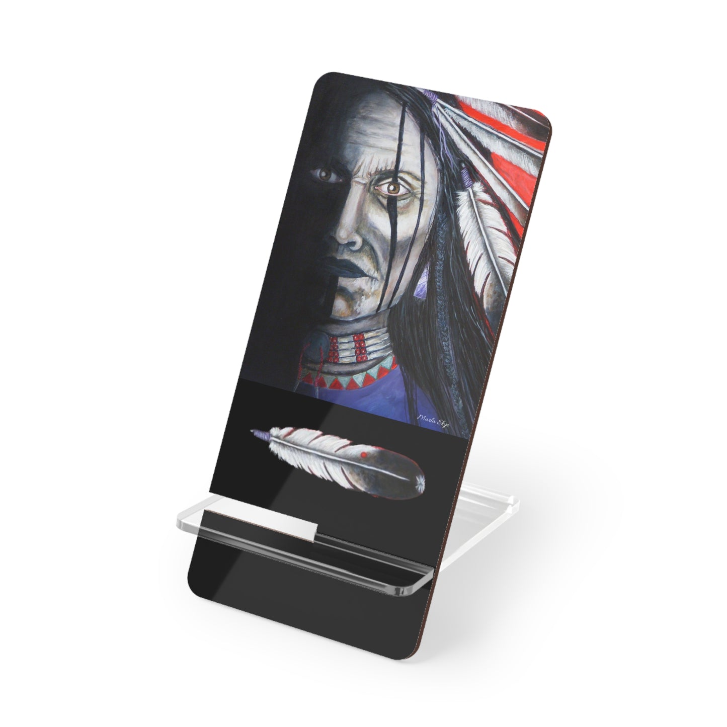 Phone Stand "Spirit Warrior" Display Stand