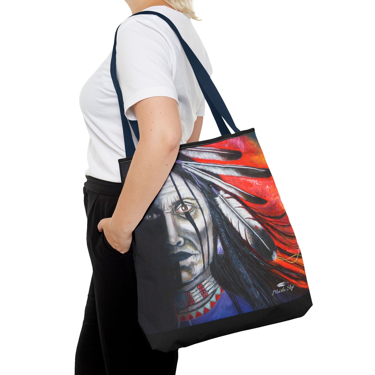 Tote Bag - "Spirit Warrior" Marla Skye Art Print