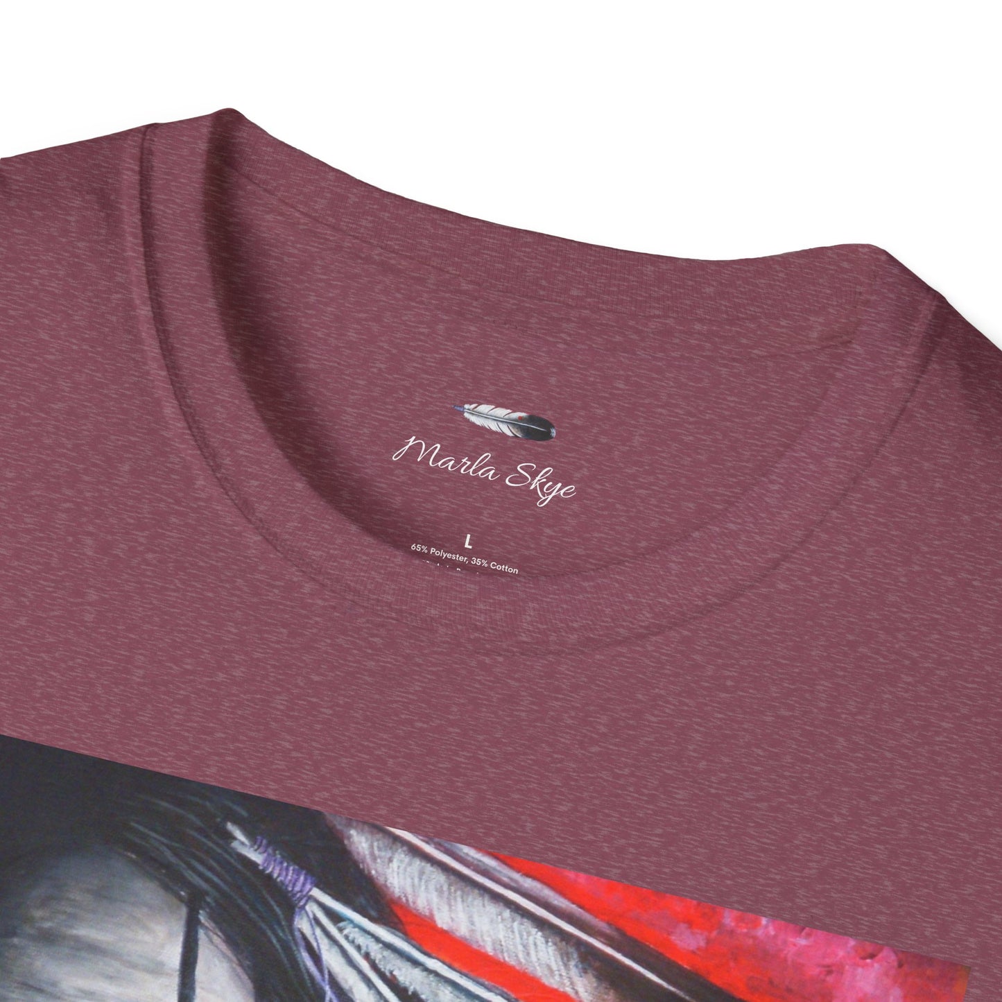 "Spirit Warrior" Unisex T-Shirt - Artwork by Marla Skye