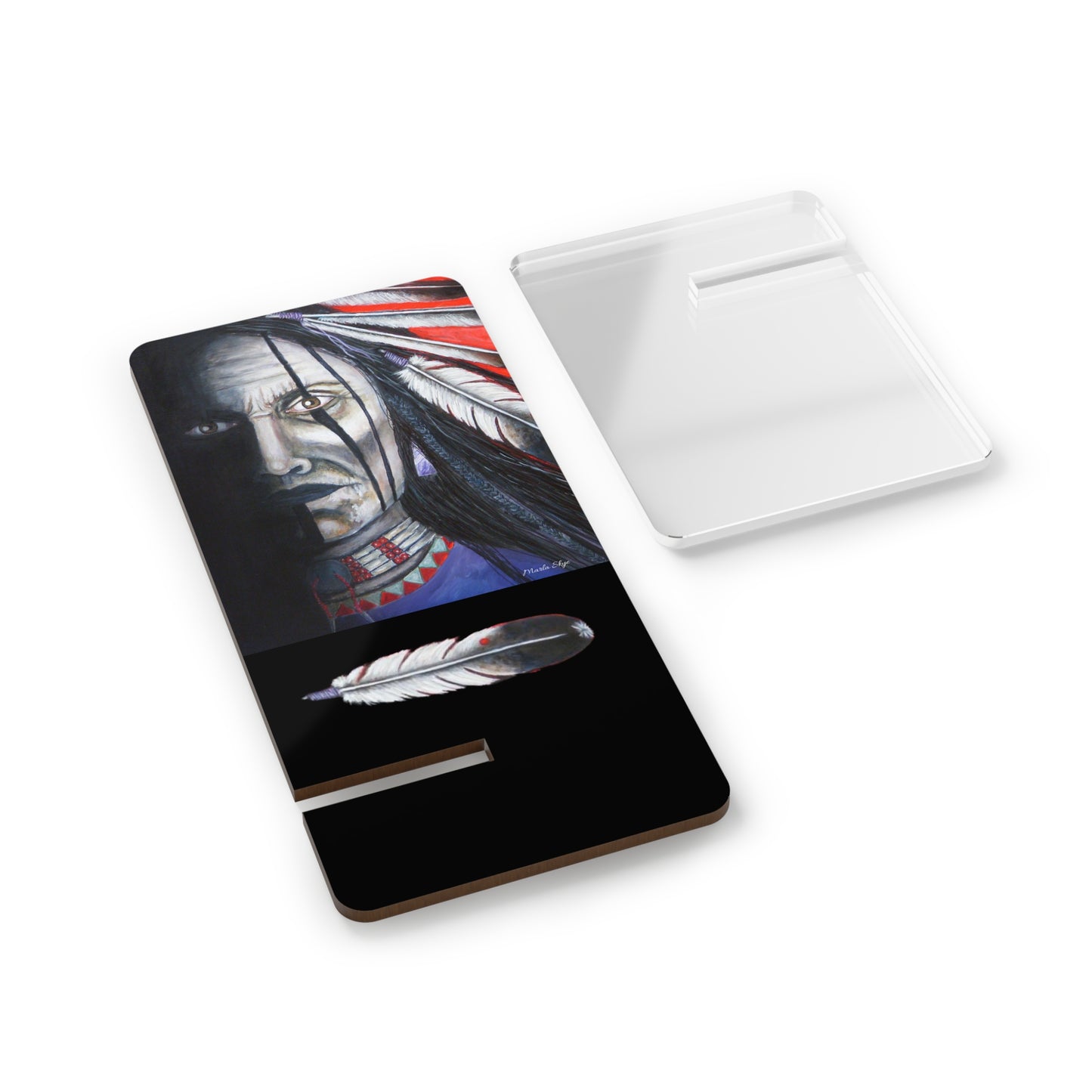 Phone Stand "Spirit Warrior" Display Stand