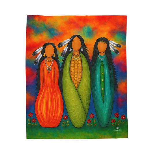 Throw Blanket - 'The Three Sisters'