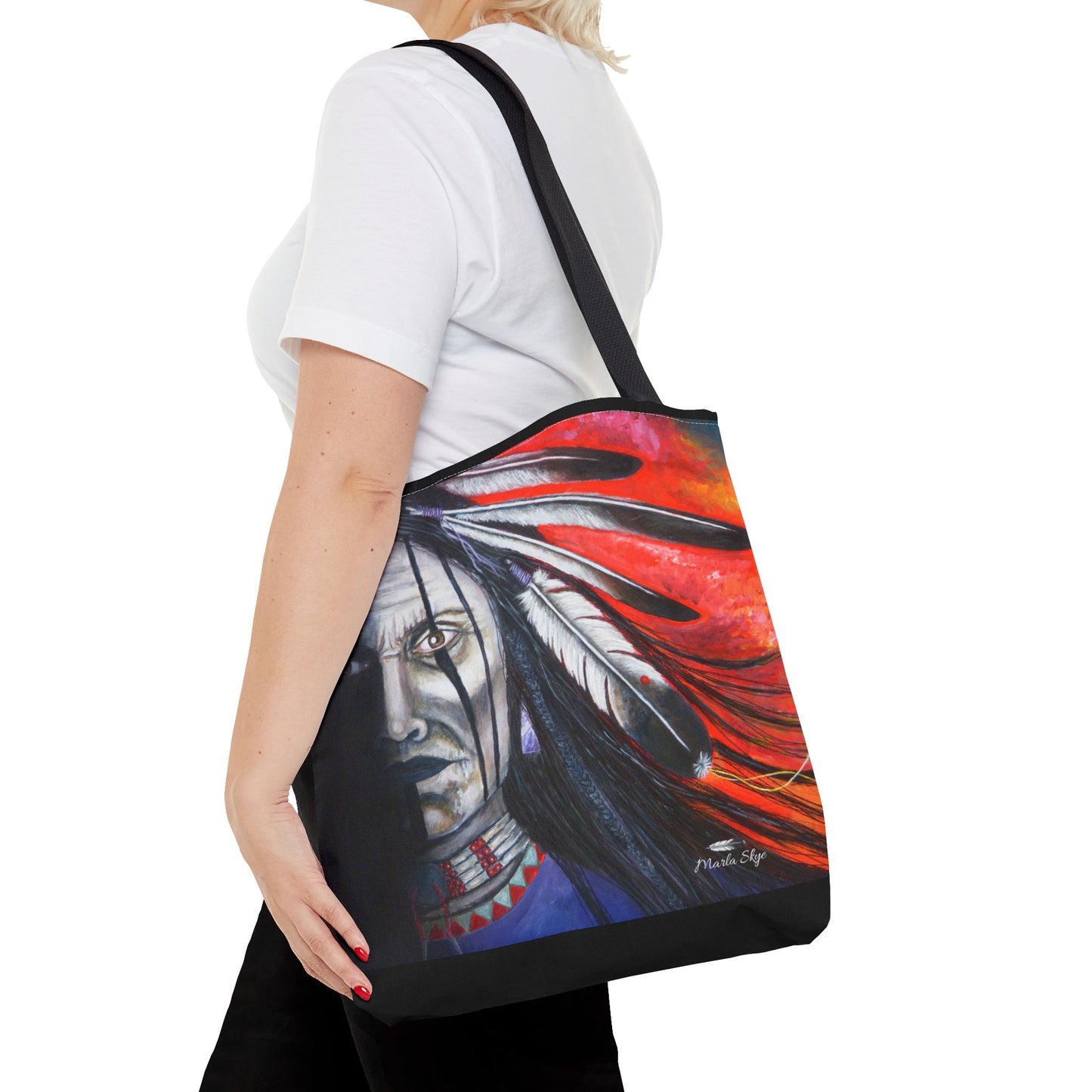 Tote Bag - "Spirit Warrior" Marla Skye Art Print