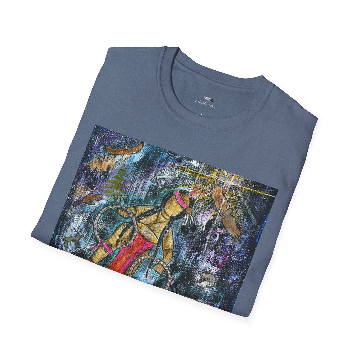 Artistic Unisex T-Shirt: Wearable Art by Marla Skye