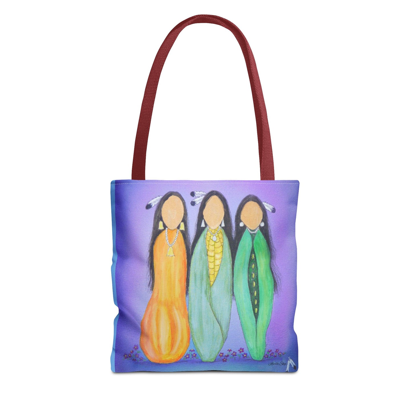 Three Sisters Tote Bag - Artwork by Marla Skye