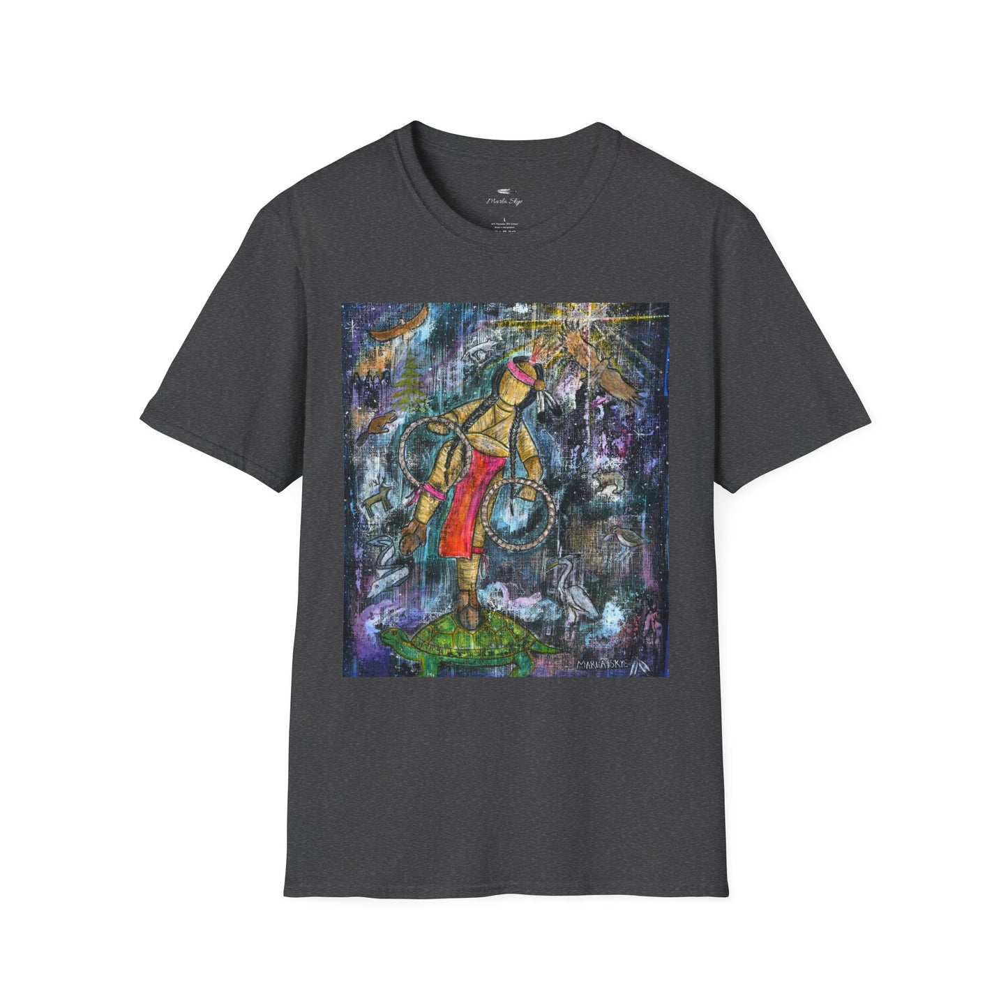 Artistic Unisex T-Shirt: Wearable Art by Marla Skye