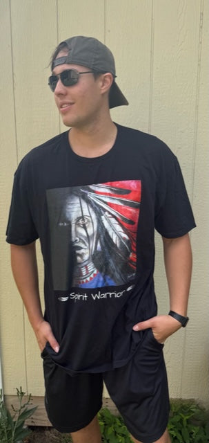 "Spirit Warrior" Unisex T-Shirt - Artwork by Marla Skye