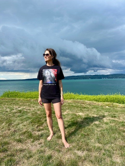 "Spirit Warrior" Unisex T-Shirt - Artwork by Marla Skye