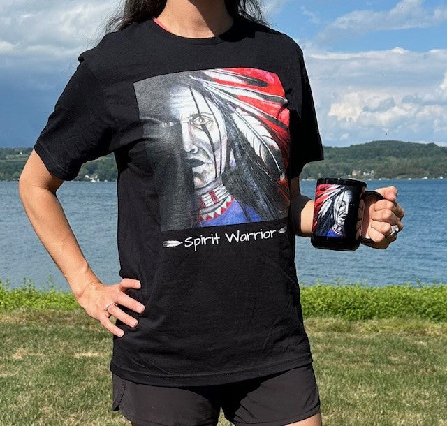 "Spirit Warrior" Unisex T-Shirt - Artwork by Marla Skye