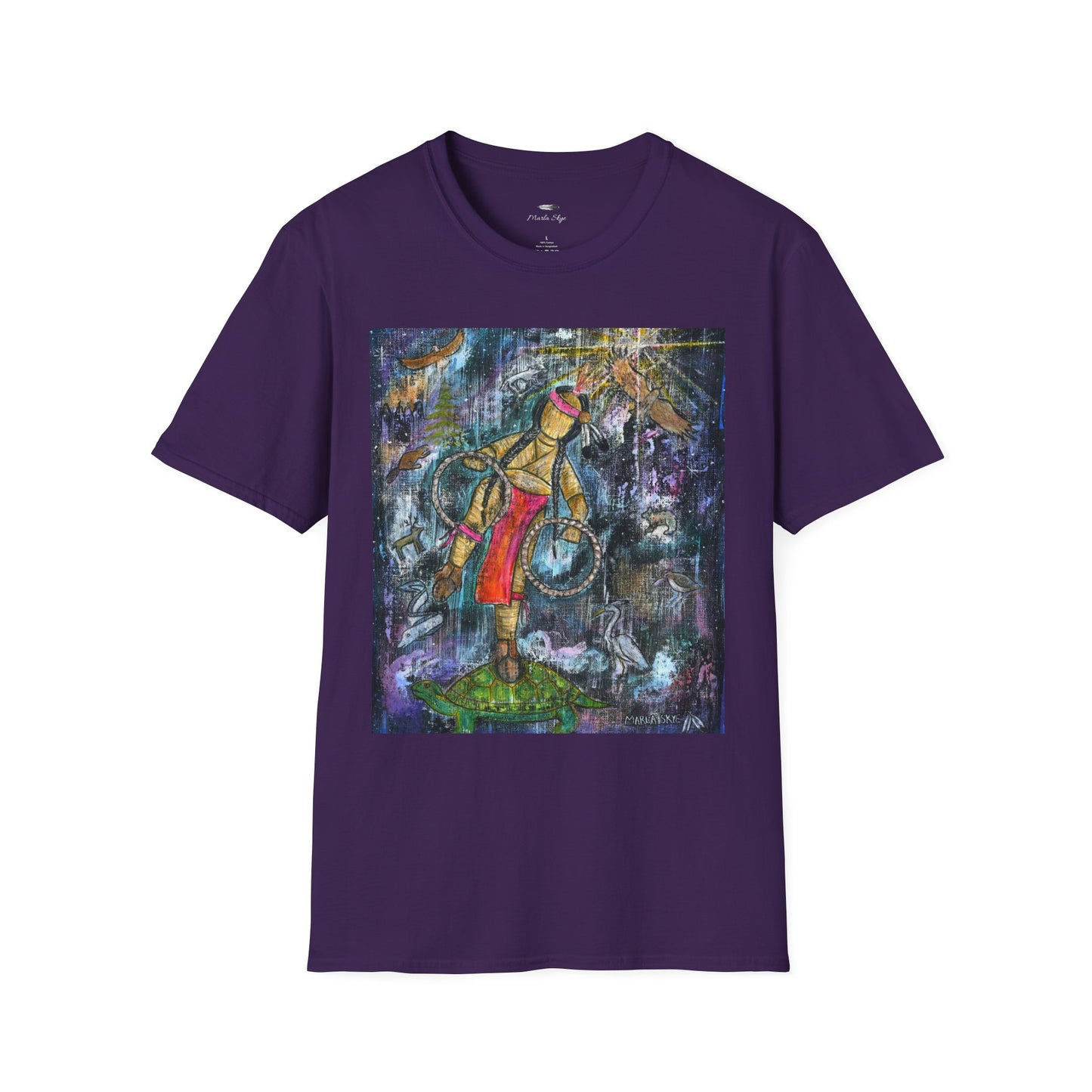 Artistic Unisex T-Shirt: Wearable Art by Marla Skye