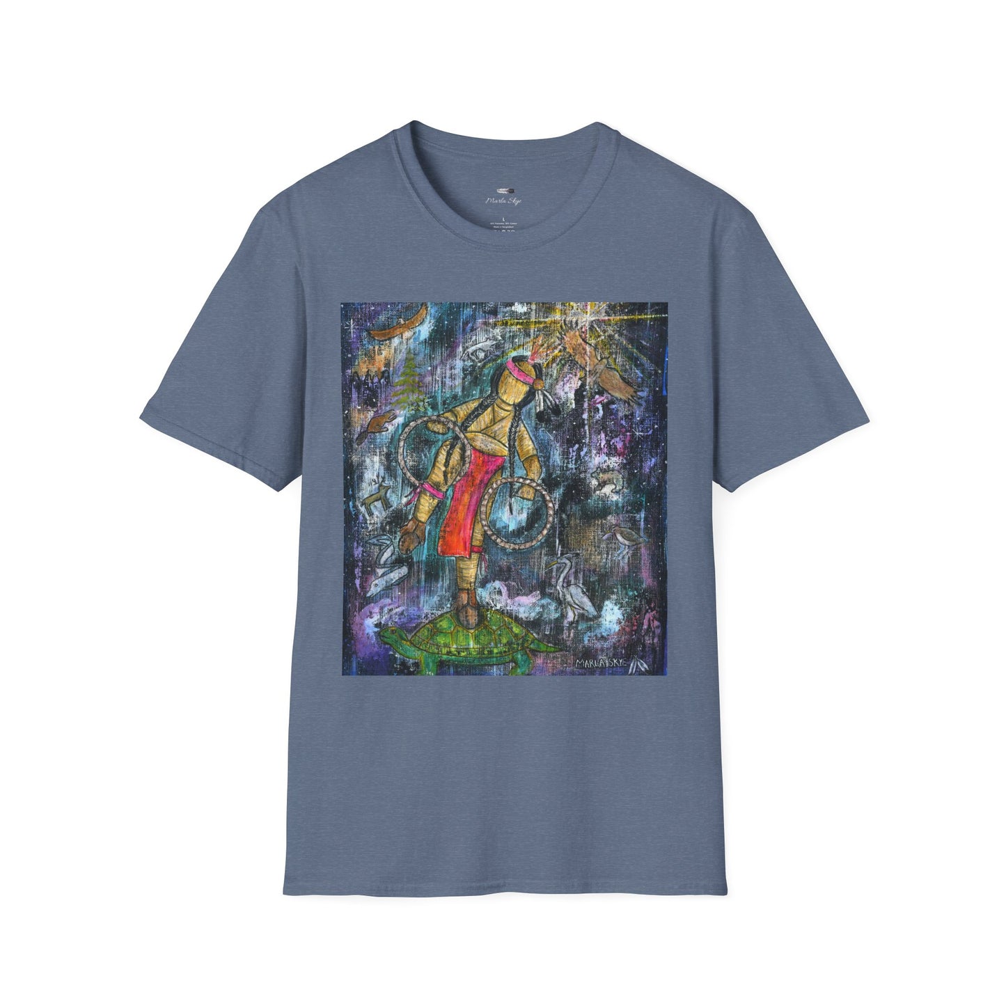 Artistic Unisex T-Shirt: Wearable Art by Marla Skye