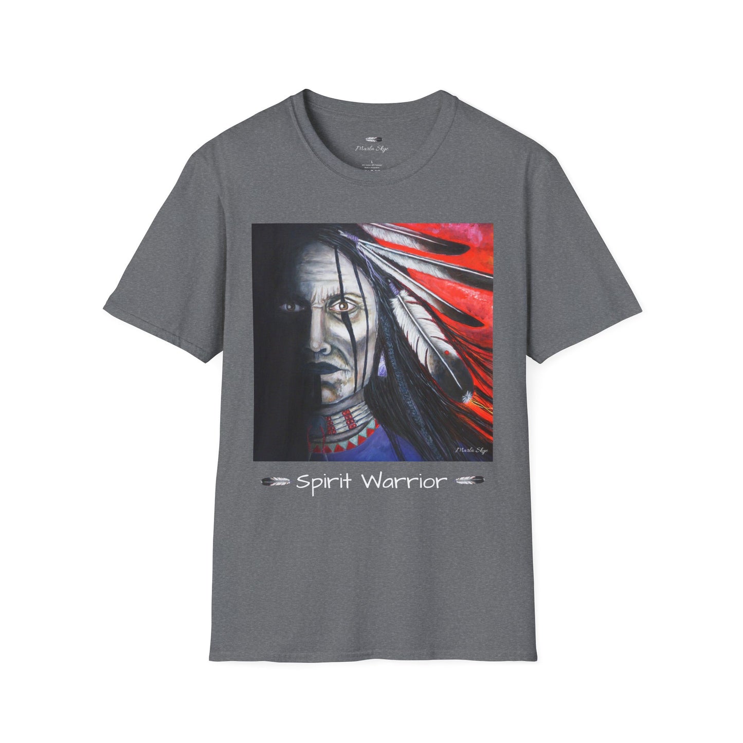 "Spirit Warrior" Unisex T-Shirt - Artwork by Marla Skye