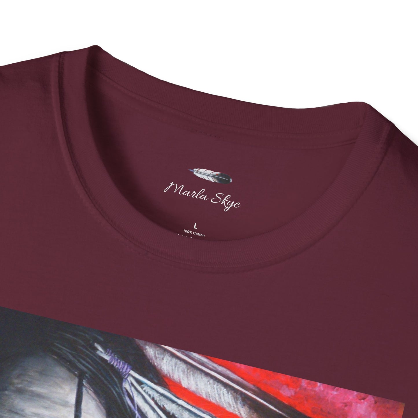 "Spirit Warrior" Unisex T-Shirt - Artwork by Marla Skye