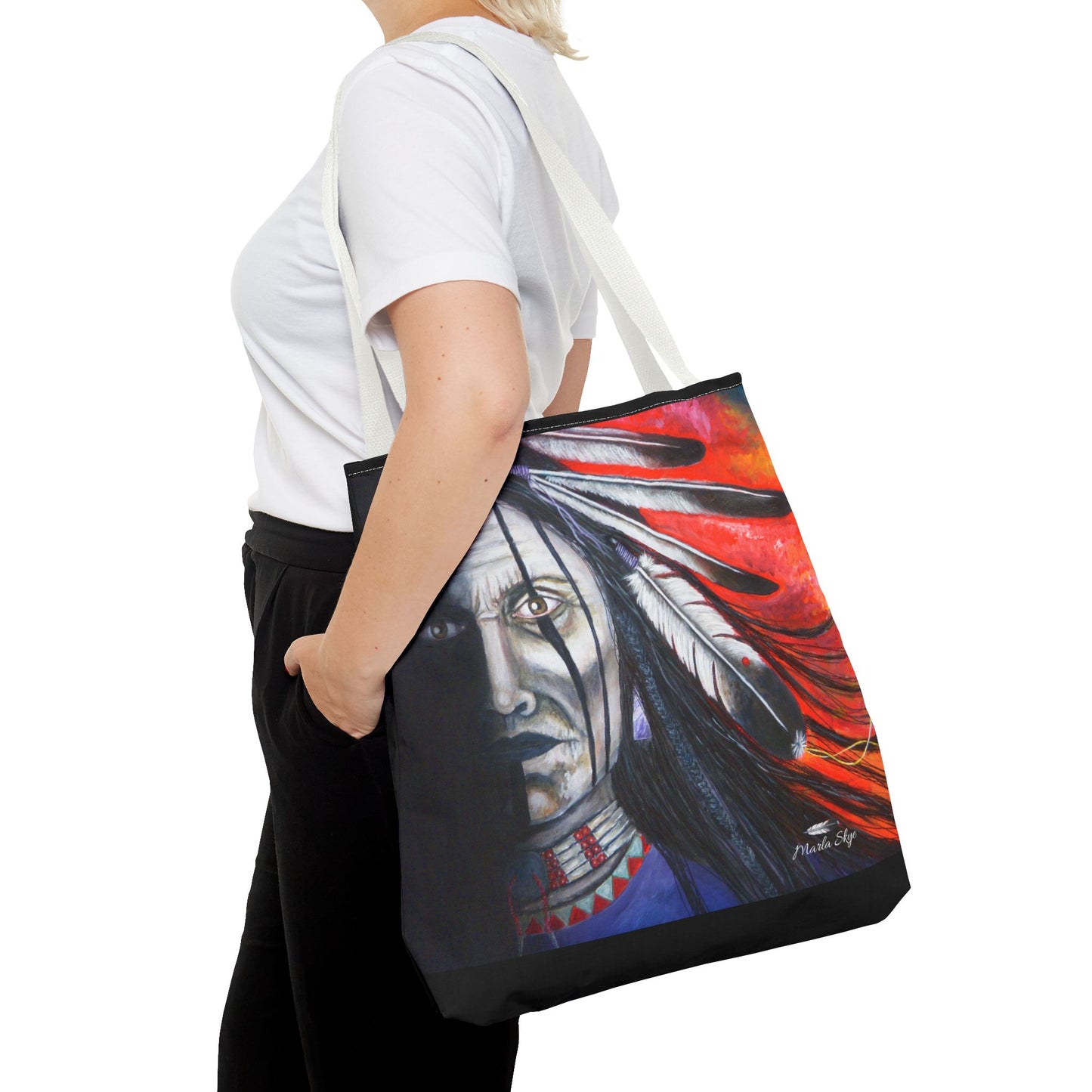 Tote Bag - "Spirit Warrior" Marla Skye Art Print