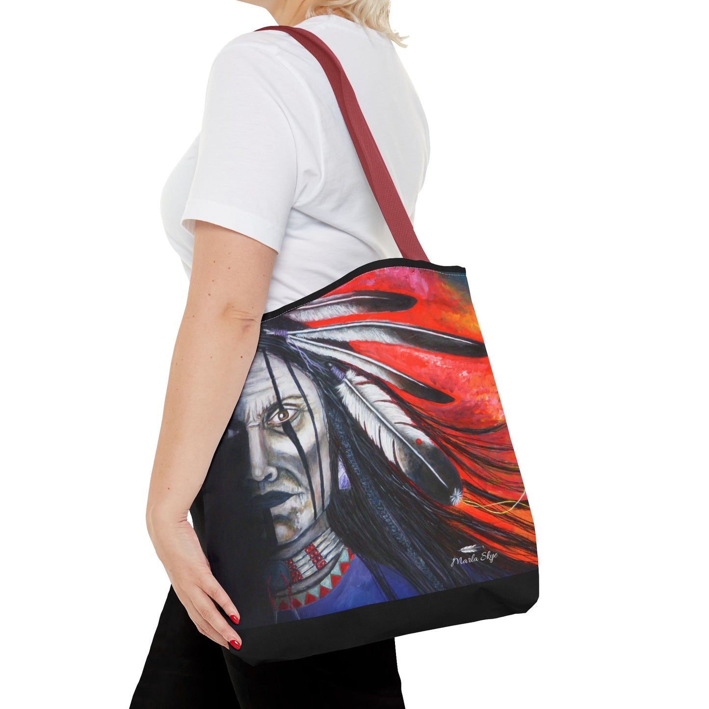 Tote Bag - "Spirit Warrior" Marla Skye Art Print