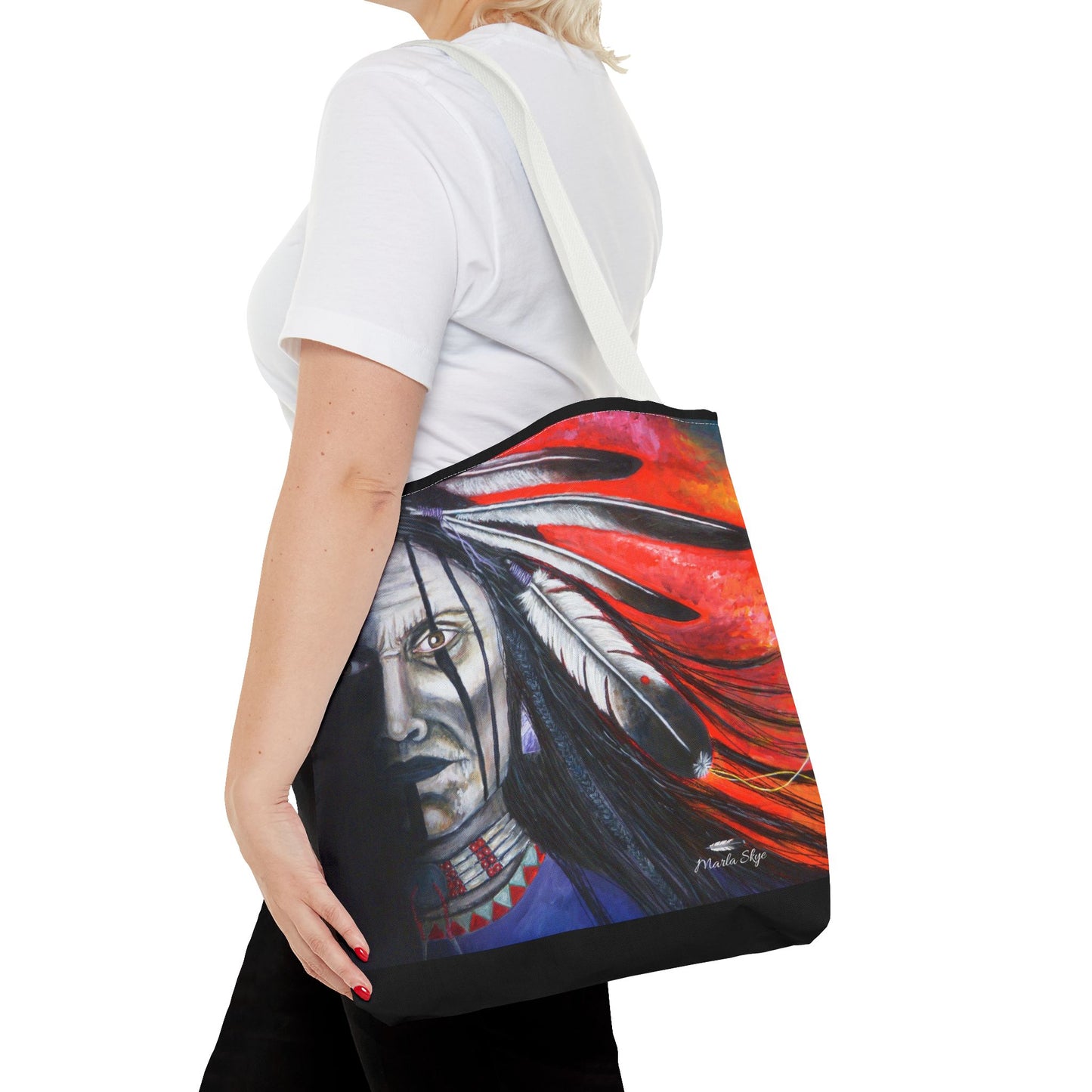 Tote Bag - "Spirit Warrior" Marla Skye Art Print
