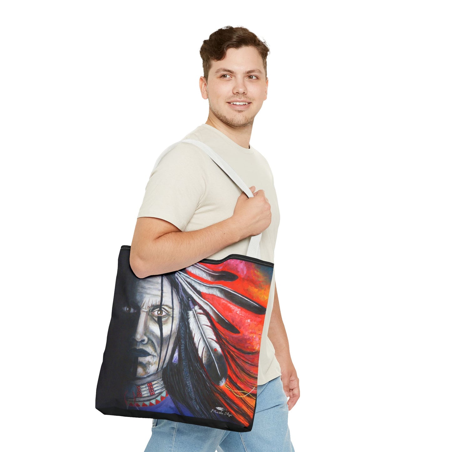 Tote Bag - "Spirit Warrior" Marla Skye Art Print