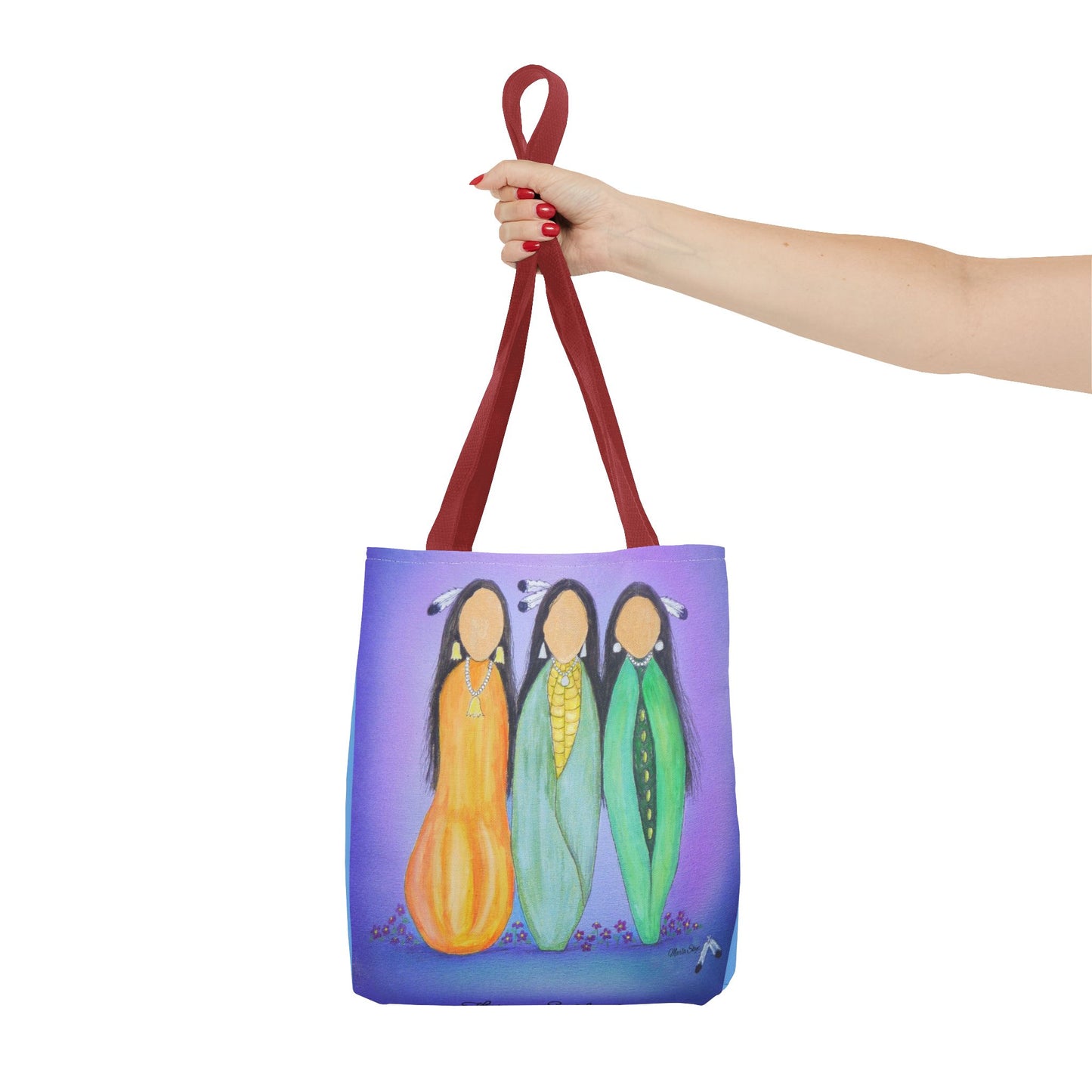 Three Sisters Tote Bag - Artwork by Marla Skye