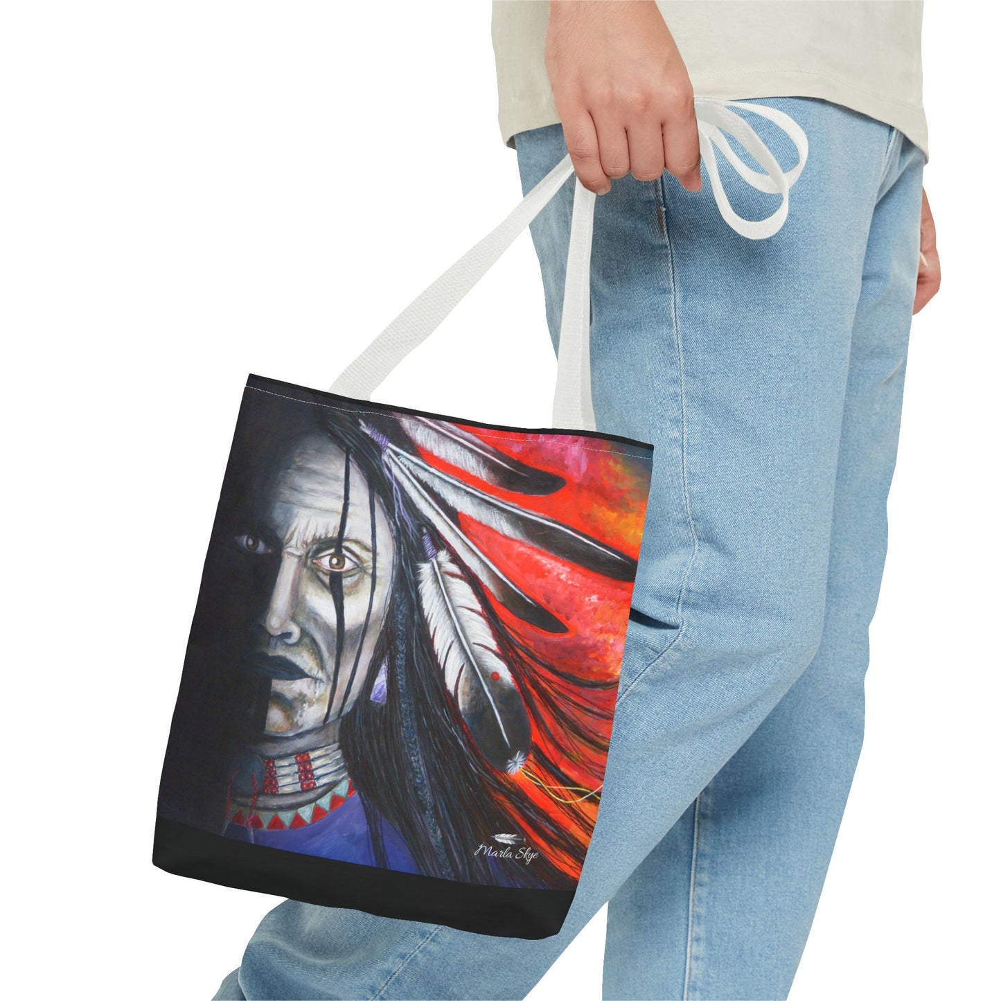 Tote Bag - "Spirit Warrior" Marla Skye Art Print