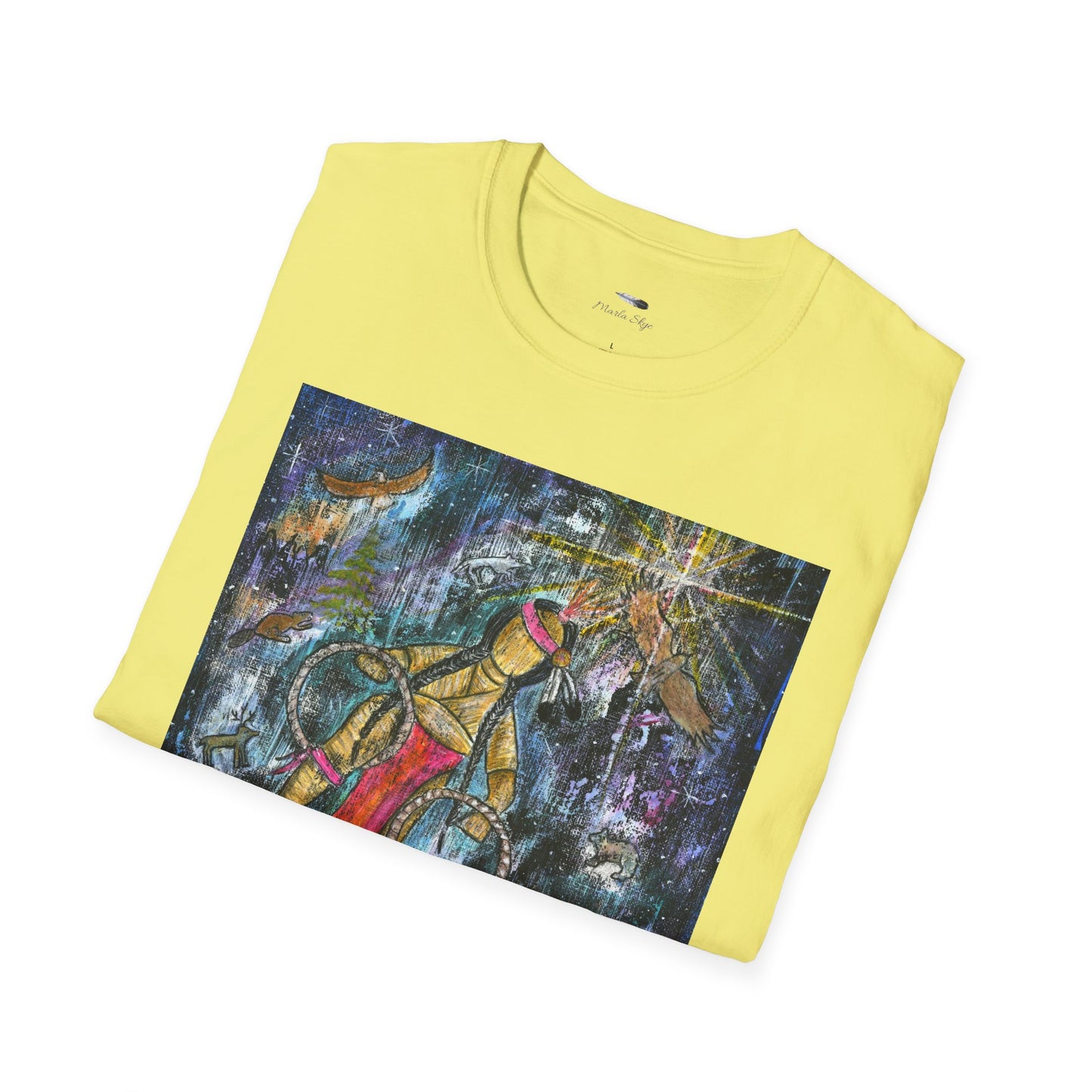 Artistic Unisex T-Shirt: Wearable Art by Marla Skye