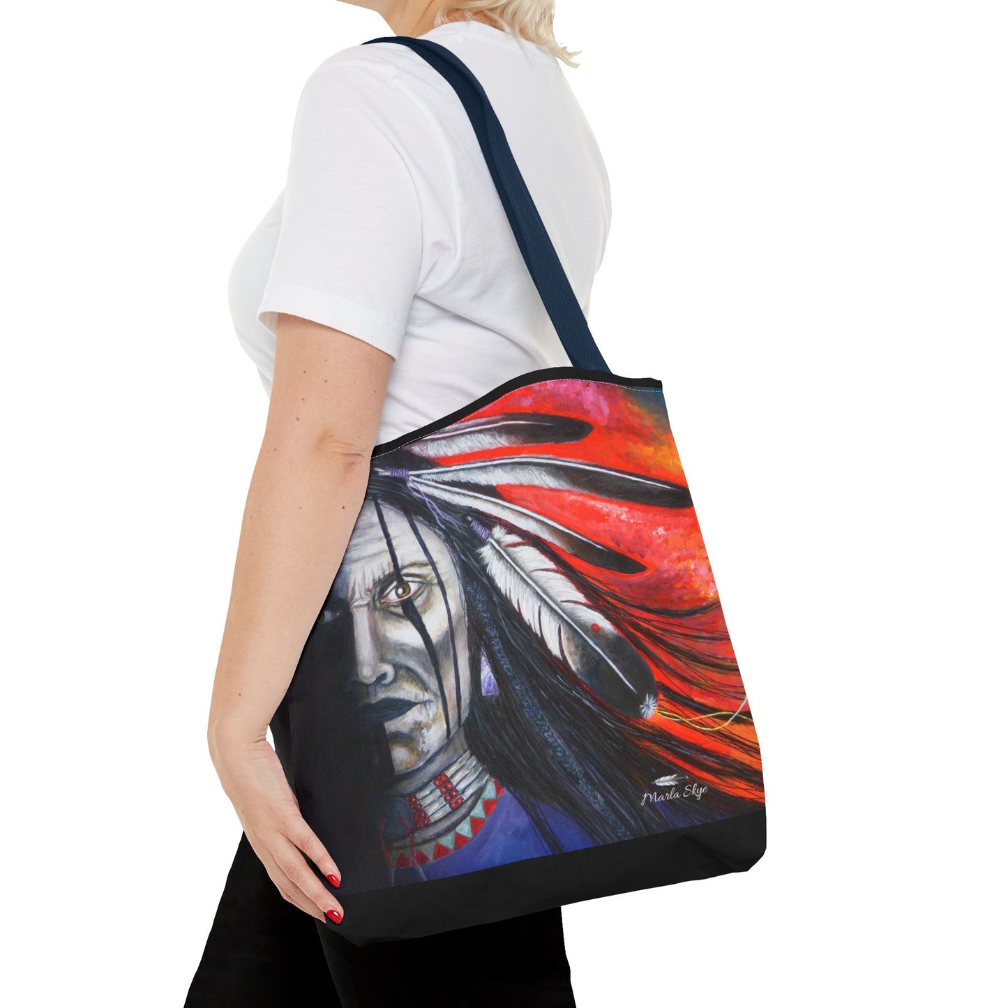 Tote Bag - "Spirit Warrior" Marla Skye Art Print