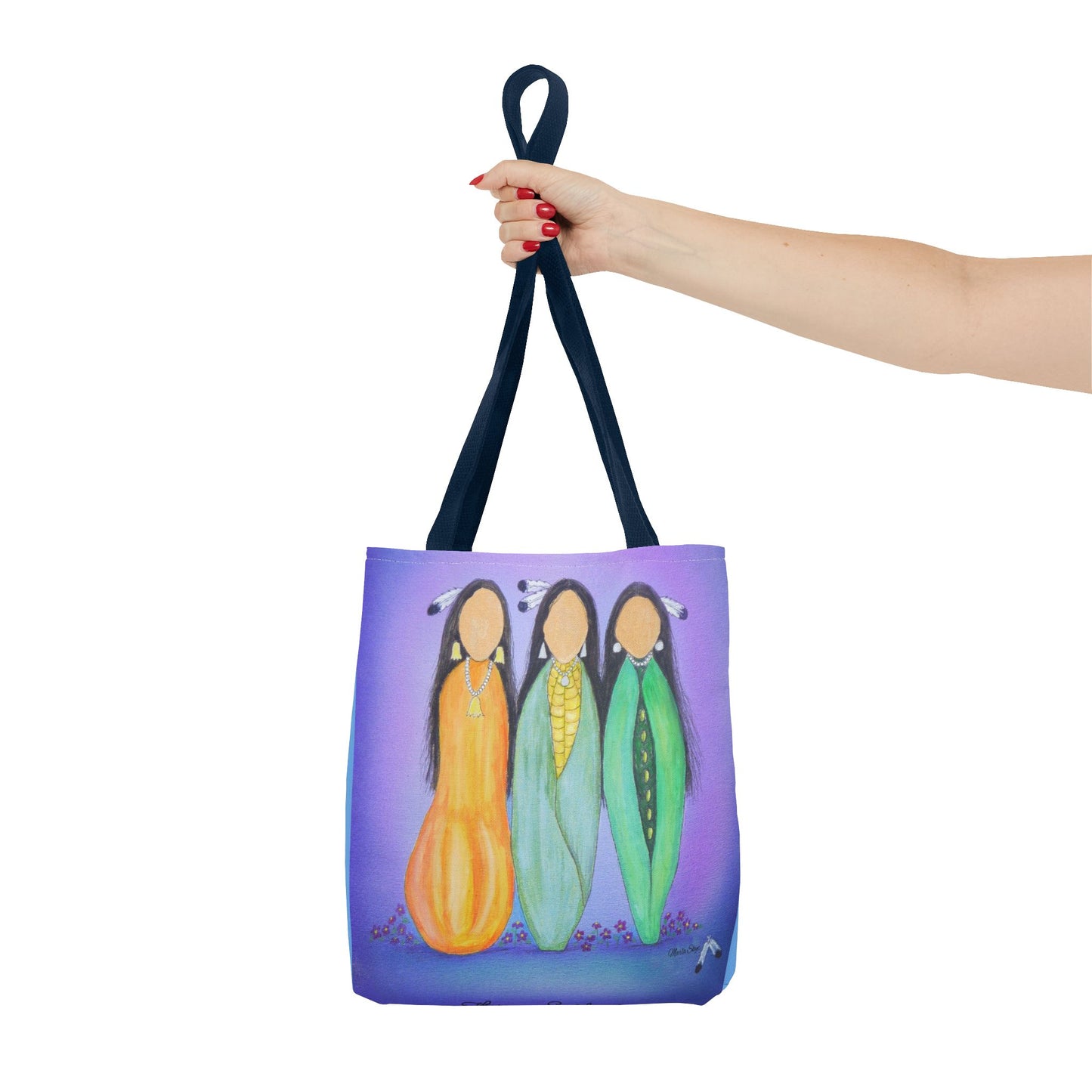 Three Sisters Tote Bag - Artwork by Marla Skye
