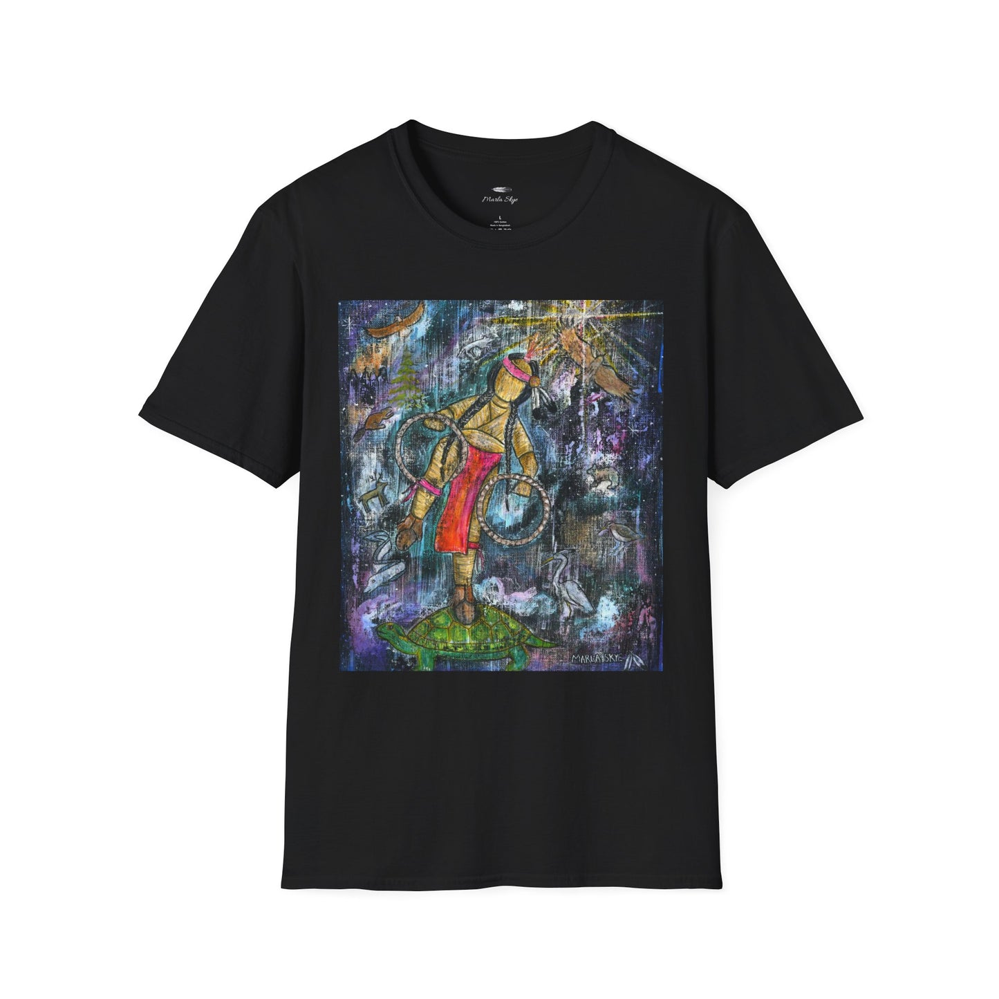 Artistic Unisex T-Shirt: Wearable Art by Marla Skye