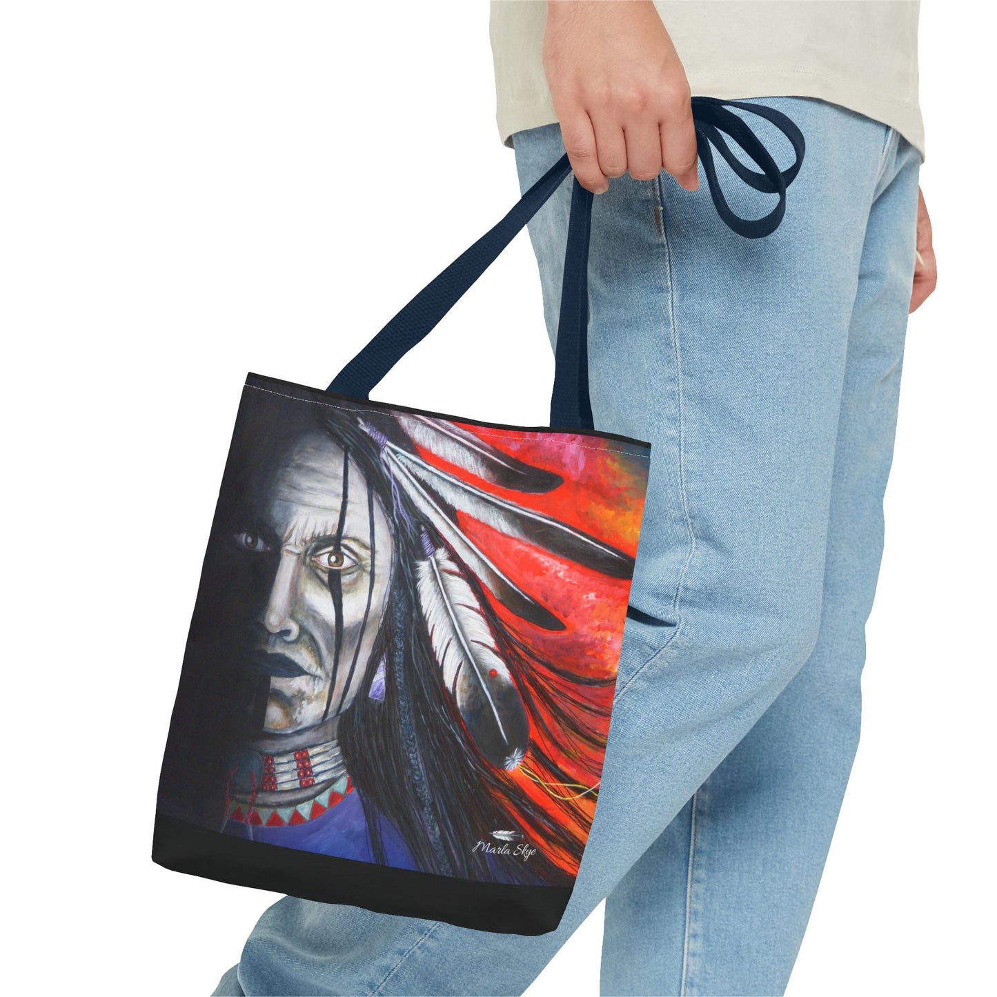 Tote Bag - "Spirit Warrior" Marla Skye Art Print