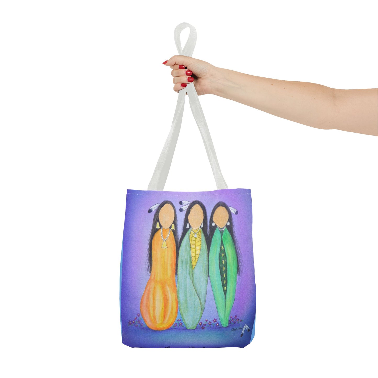 Three Sisters Tote Bag - Artwork by Marla Skye