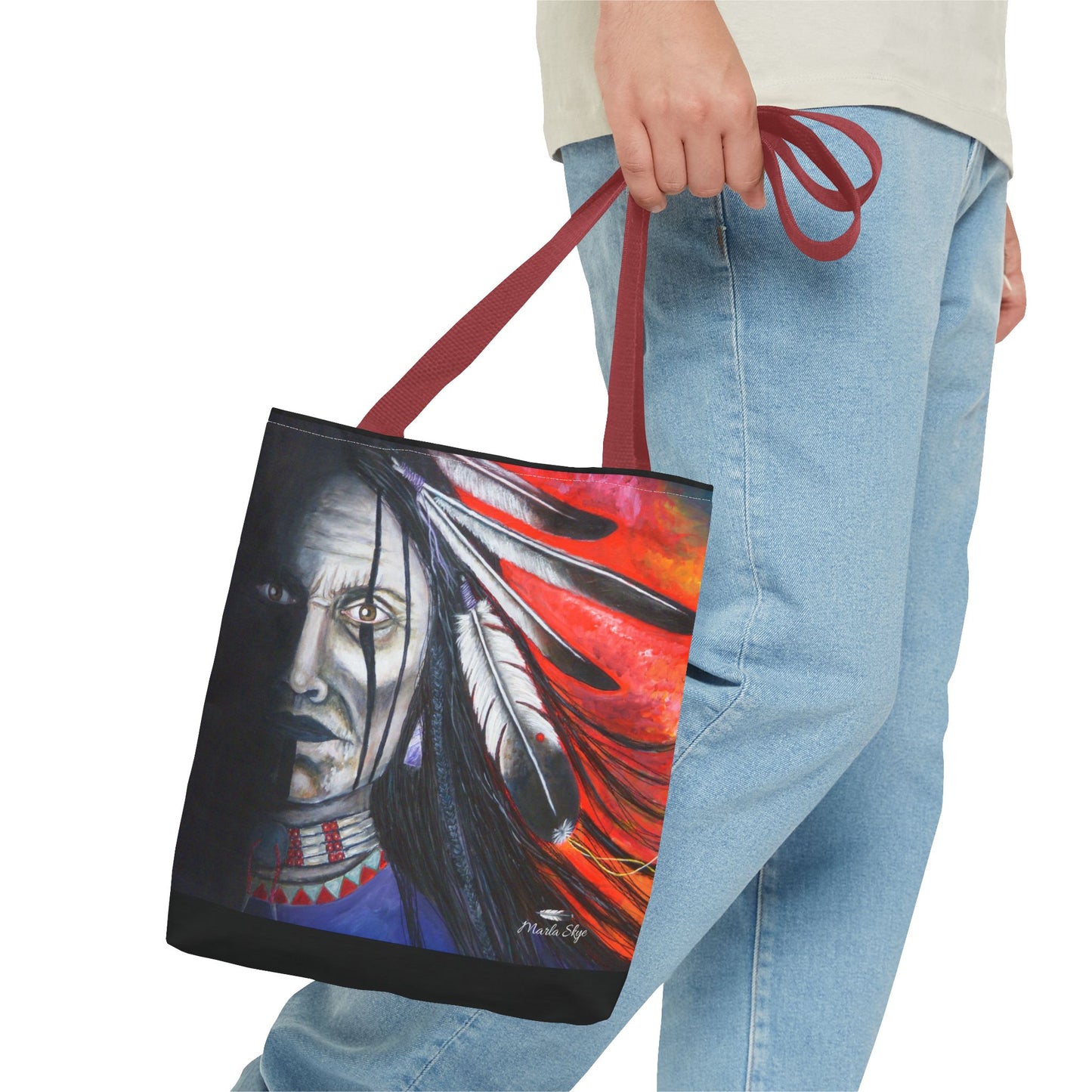 Tote Bag - "Spirit Warrior" Marla Skye Art Print