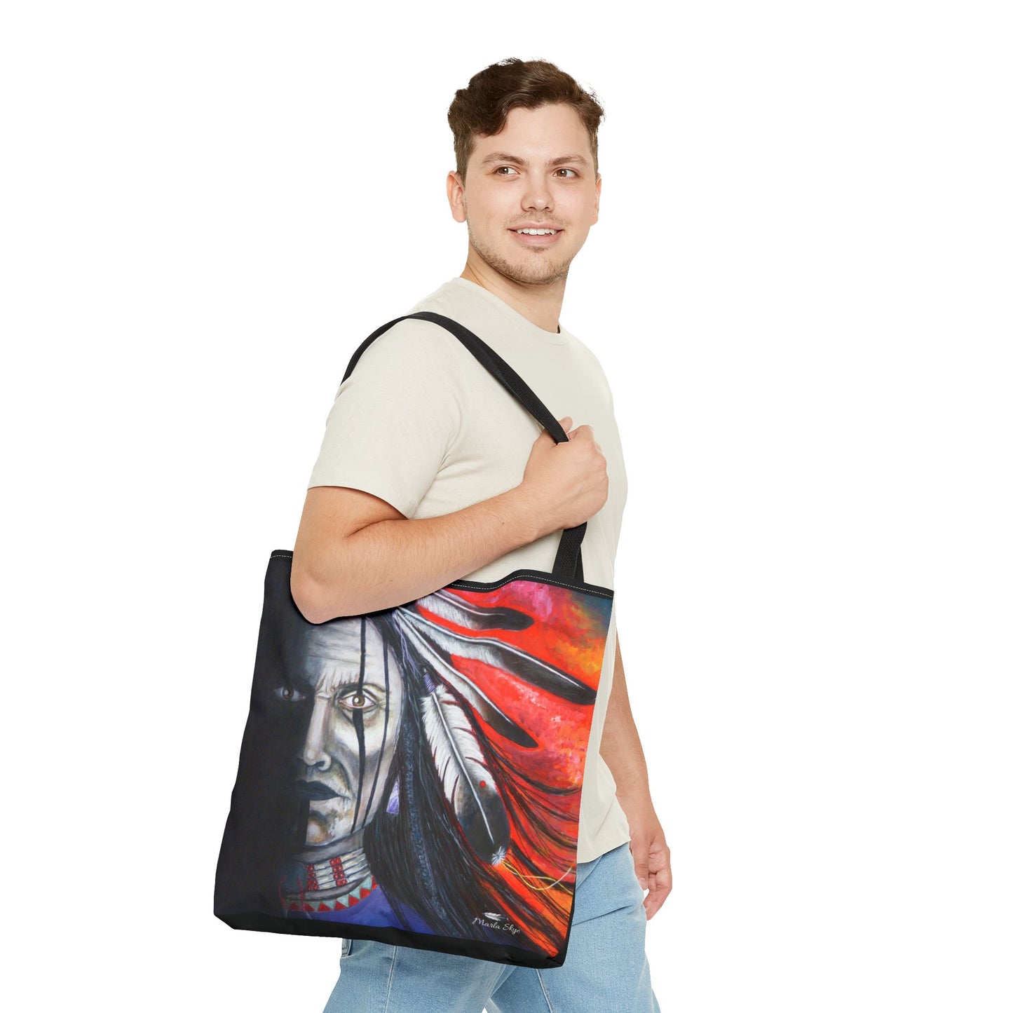 Tote Bag - "Spirit Warrior" Marla Skye Art Print