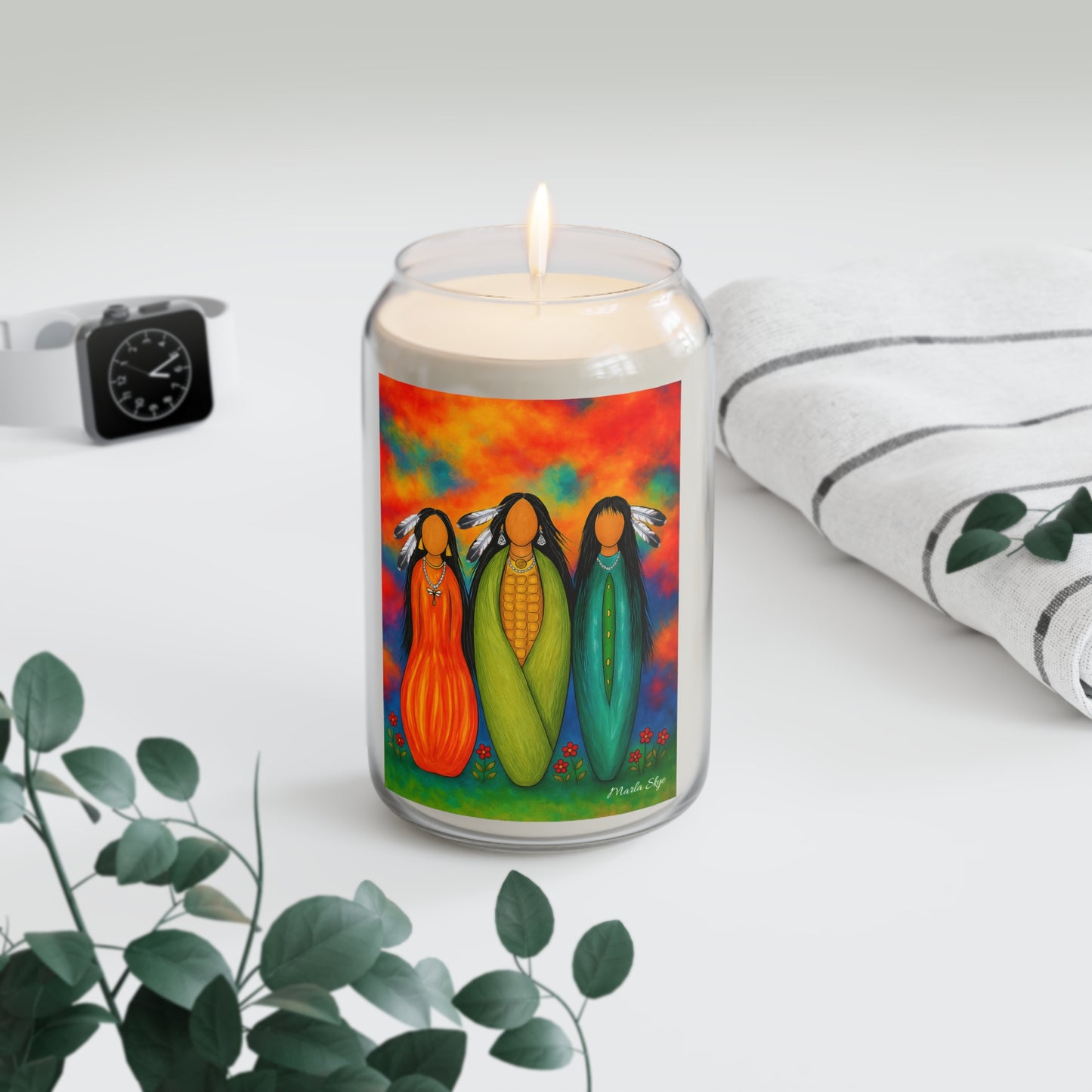 Candle- The Three Sisters