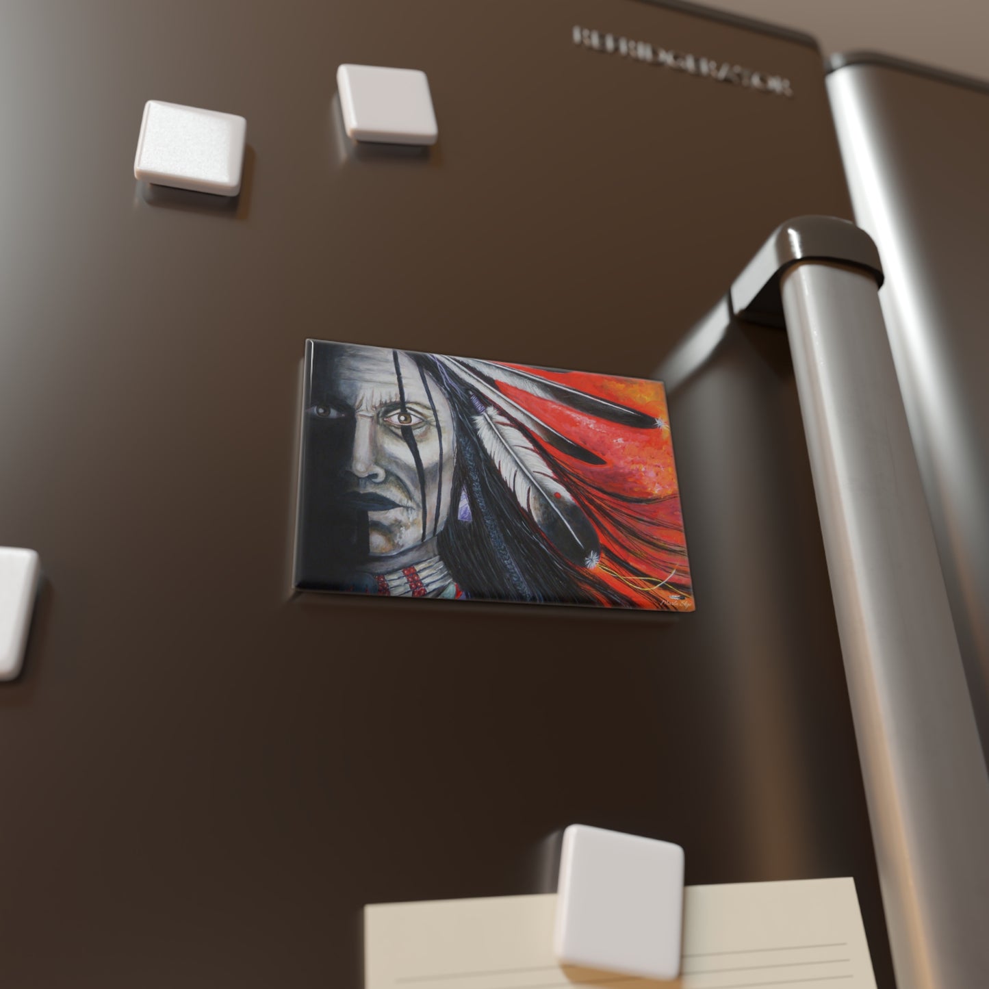 Refrigerator Magnet, "Spirit Warrior" by Marla Skye