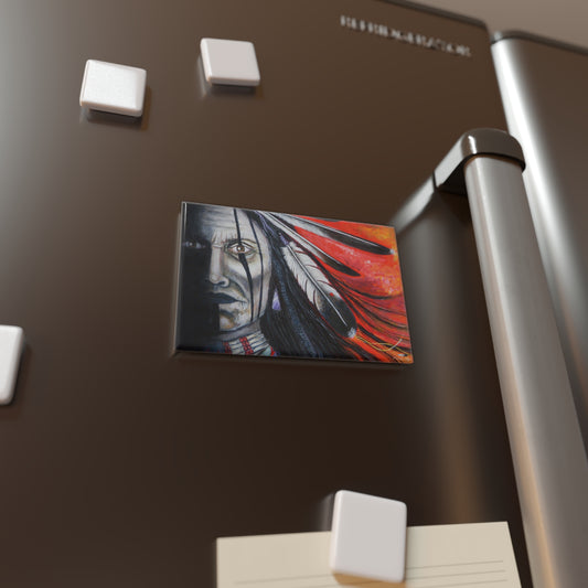 Refrigerator Magnet, "Spirit Warrior" by Marla Skye