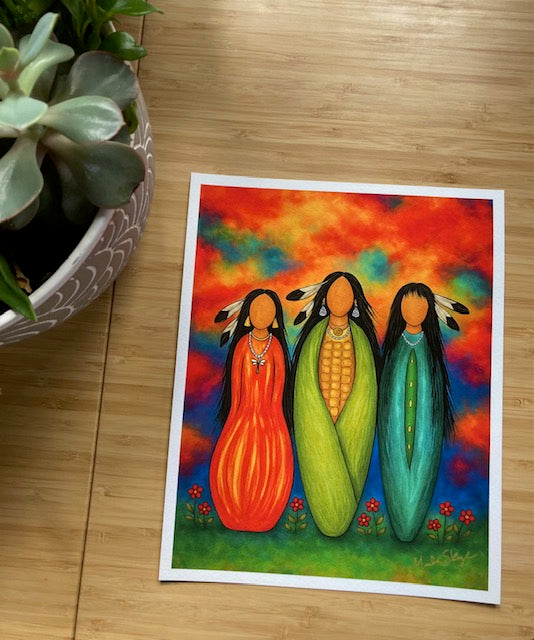 "Three Sisters" by Marla Skye Fine Art Print