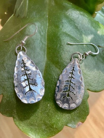 Tree of Peace sterling silver earrings by Marla Skye