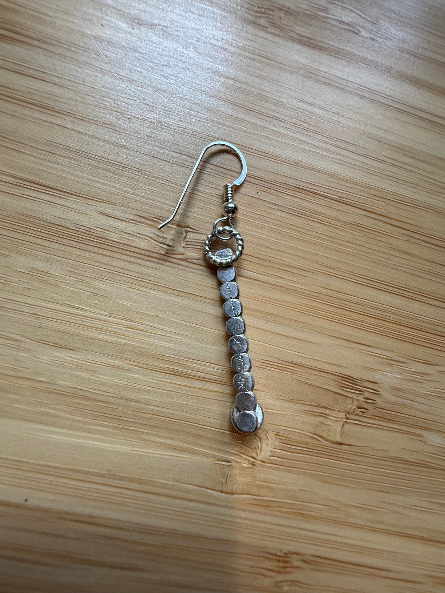 Sterling Silver Dangle Earring with Turquoise by Marla Skye